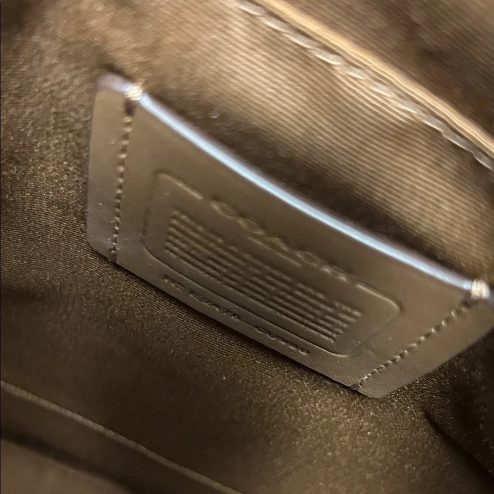 Coach Tan Leather Hobo Bag - Picture 5 of 13